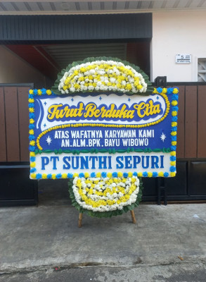 Papan Bunga Duka di Jelai