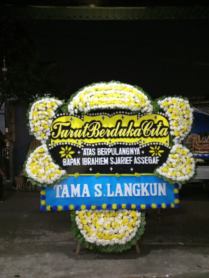 Papan Bunga Duka di Jelai
